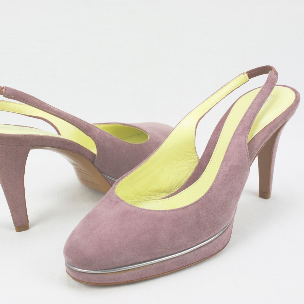 Sergio Rossi pink high heel shoes size 7